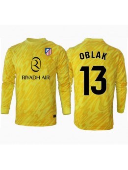 Atletico Madrid Jan Oblak #13 Målvakt Replika Tredje Kläder 2024-25 Långärmad